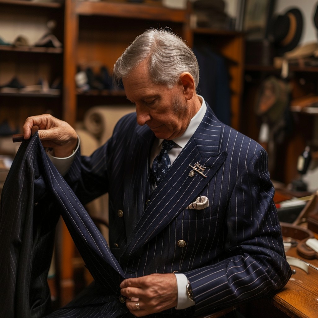 Traditional bespoke tailoring